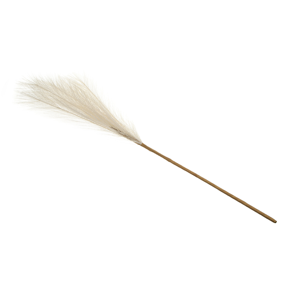 Ветка искусственная декоративная тм LADECOR пампасная трава длина 70 см, арт.№ 426-018