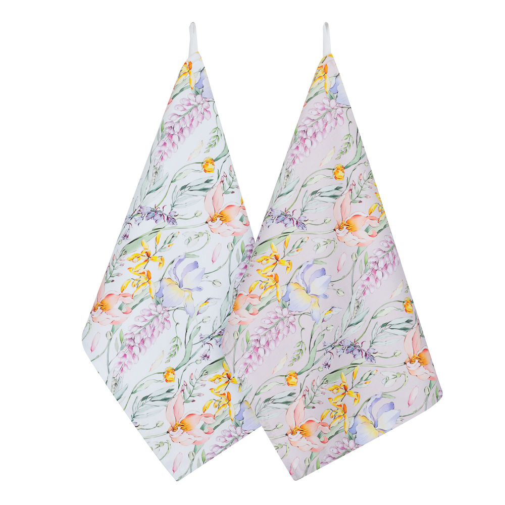 PROVANCE Ботаника Полотенце кухонное 40х60см, 100% хлопок, 2 дизайна, арт.№ 488-184