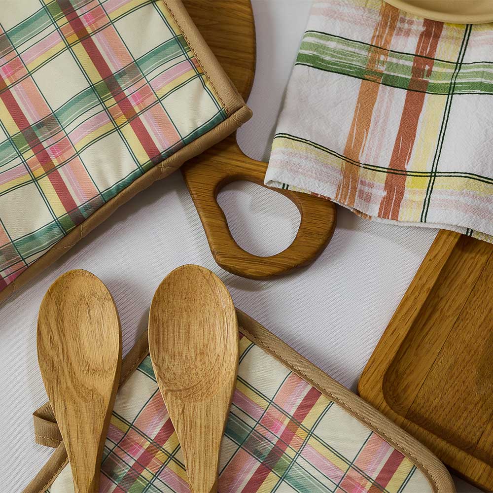 PROVANCE Ботаника Полотенце кухонное 40х60см, 100% хлопок, 2 дизайна, мятый хлопок, арт.№ 488-185