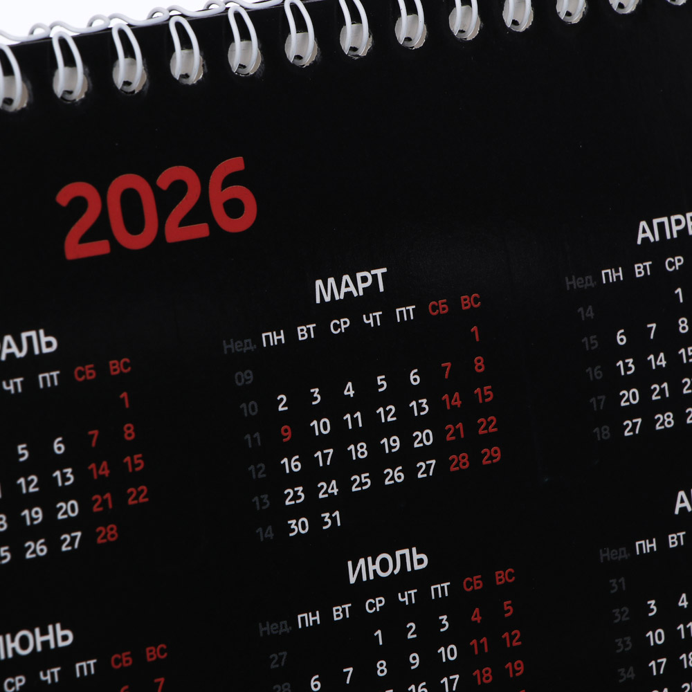 Календарь-домик настольный тм BY Русские Супергерои, 23x17см, арт.№ 584-809