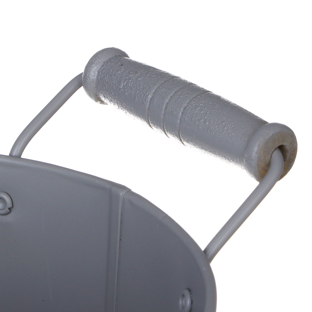 Кашпо для цветов, 15,5х22х27,5 см, металл, арт.№ 597-298