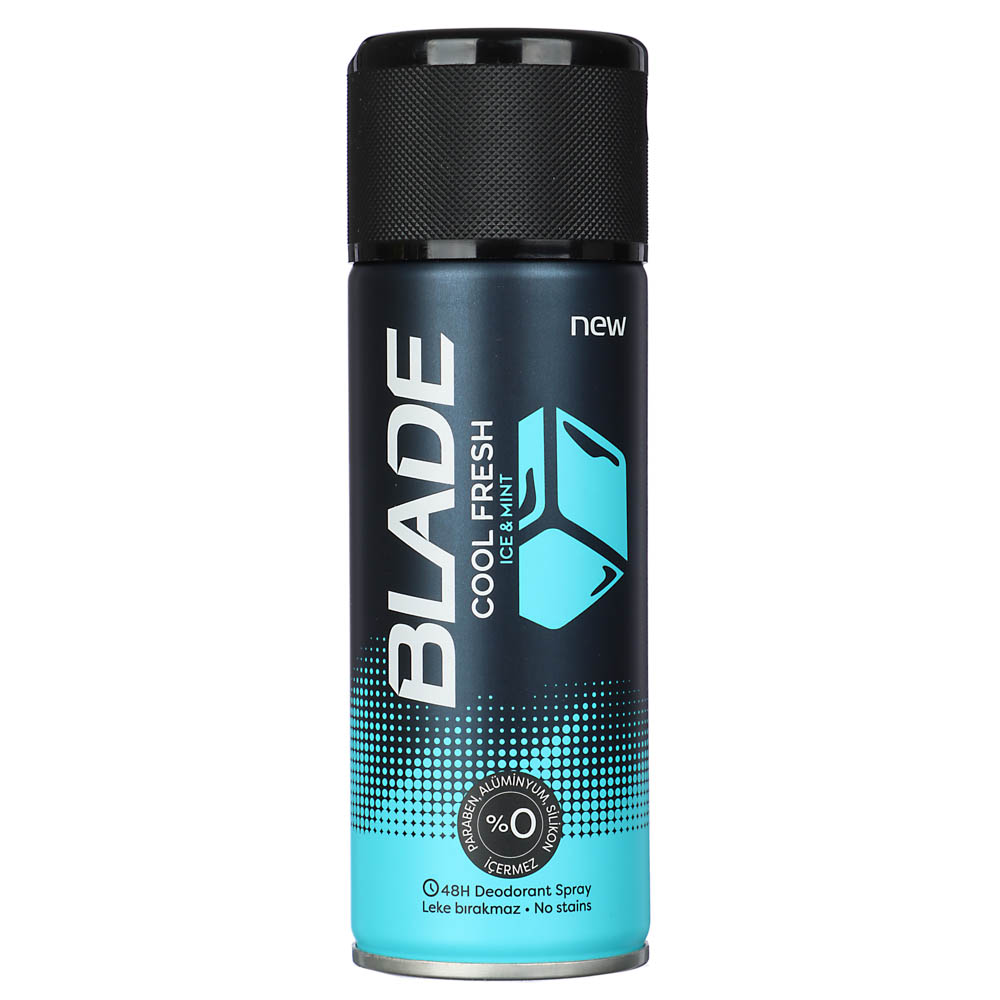Дезодорант-аэрозоль мужской BLADE, 4 вида, 150 мл, арт.№ 976-078