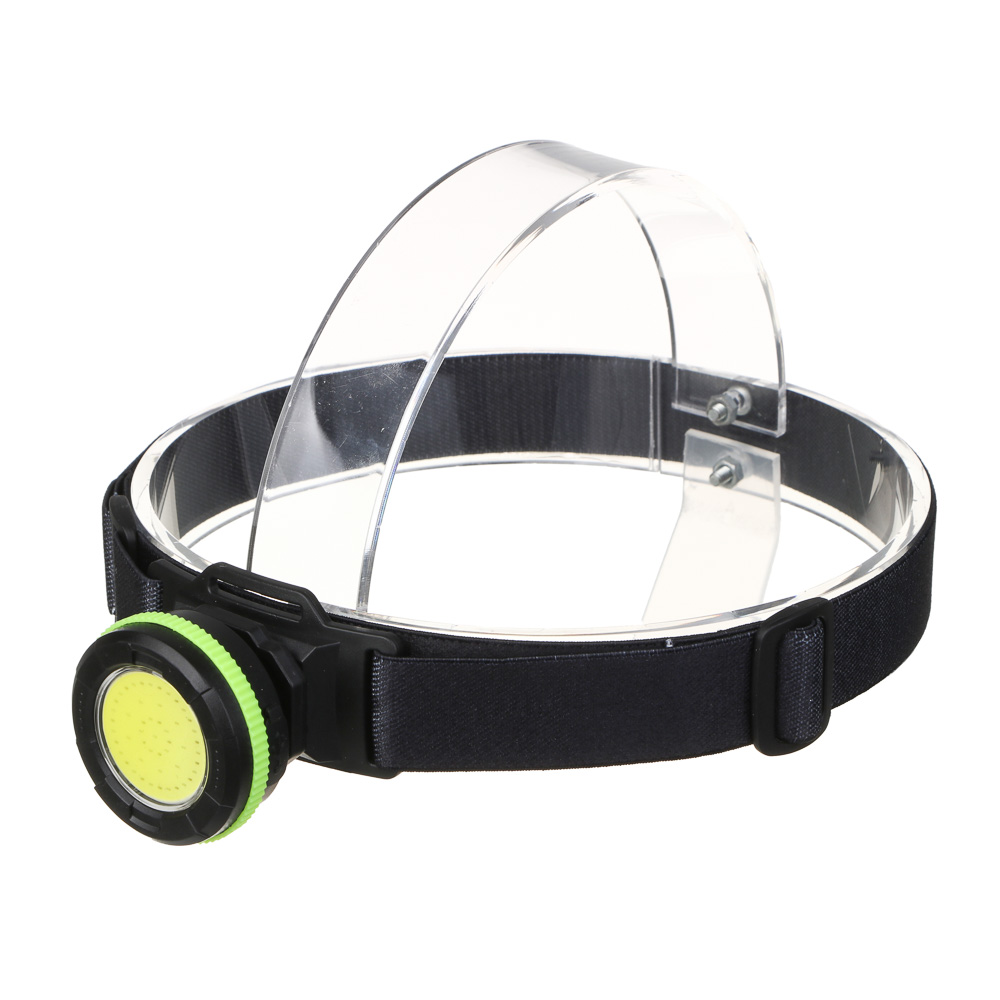 ЕРМАК Фонарь налобный, с магнитом, COB, 5 режимов, 650мАч, арт.№ 221-083