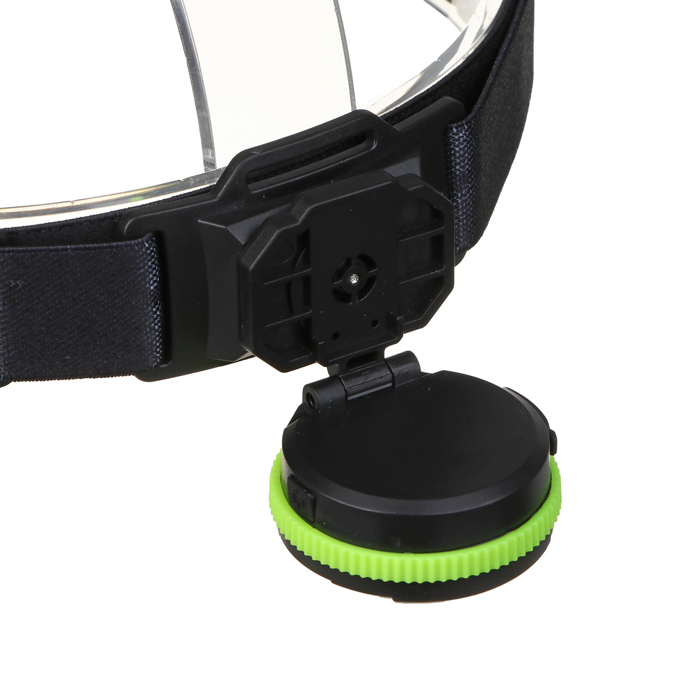 ЕРМАК Фонарь налобный, с магнитом, COB, 5 режимов, 650мАч, арт.№ 221-083