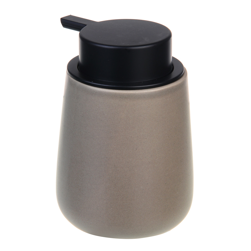 VETTA Дозатор для жидкого мыла, 320 мл, 13x9x9 см, керамика, "Космос", мокко, арт.№ 478-257