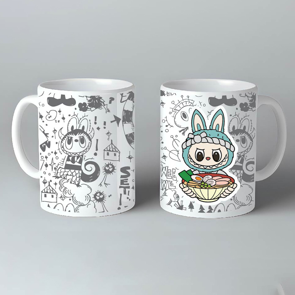 Кружка Лабубу 330мл, керамика, арт.№ 806-350