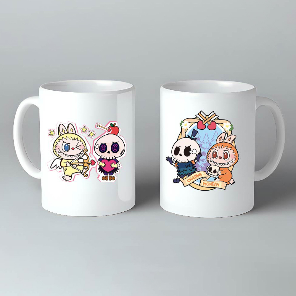 Кружка Лабубу 330мл, керамика, арт.№ 806-350