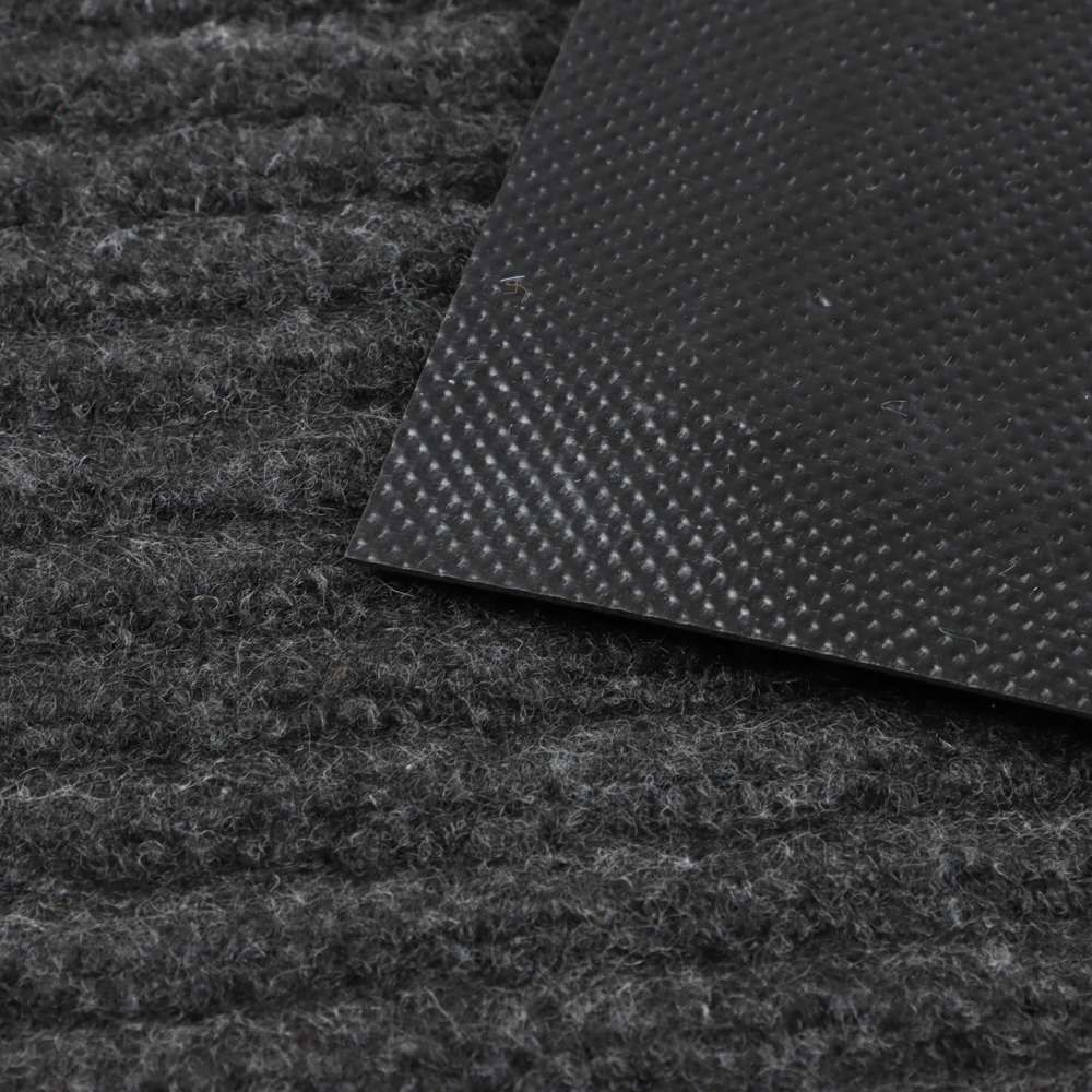 Коврик влаговпитывающий SINDBAD Т202/5 60см х 90см х 8мм, в полоску, темно-серый, арт.№ 466-405