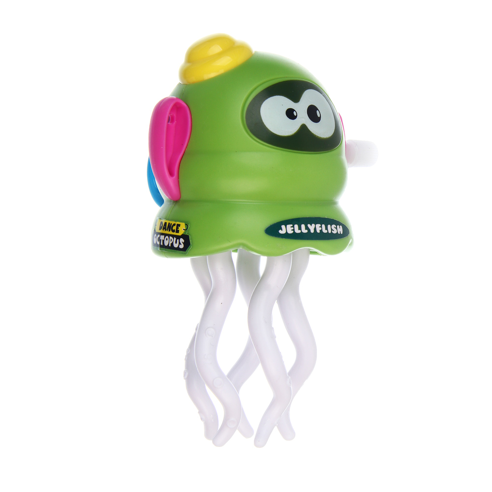 Заводная игрушка ИГРОЛЕНД "Веселая медуза", ABS, 9,5x5x5см, арт.№ 258-105