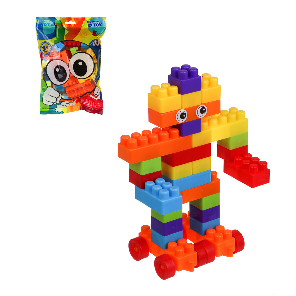 Конструктор для детей в ассортименте PP, 30х20x3см, 4 дизайна, арт.№ 891-346