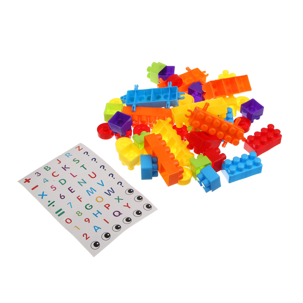 Конструктор для детей в ассортименте PP, 30х20x3см, 4 дизайна, арт.№ 891-346