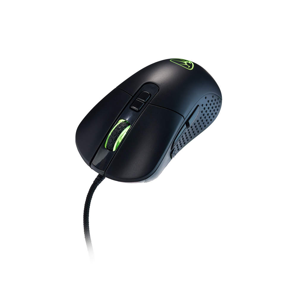 BY Игровая мышь проводная Carbine 12400dpi,9D,PAW3327,RGB,220см, арт.№ 405-058