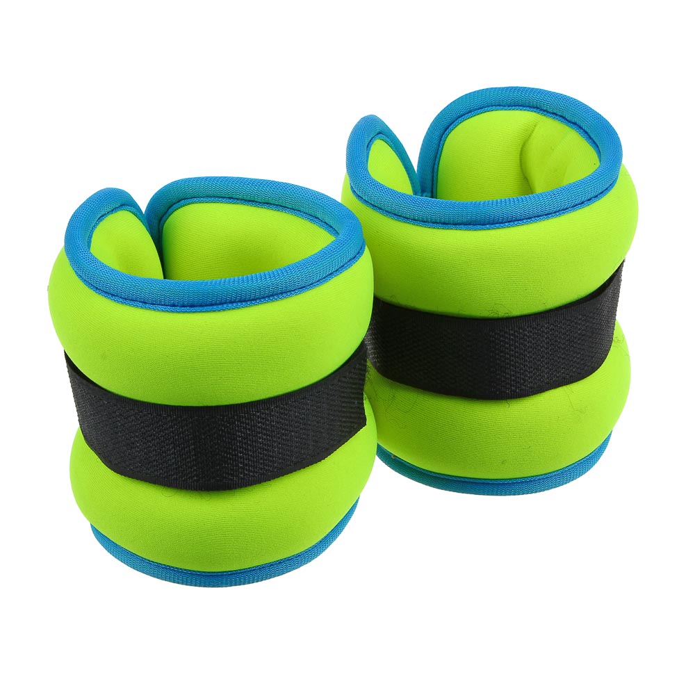 SILAPRO Набор утяжелителей для рук и ног текстильный, вес 0,5кг, 2шт х 0,25кг, арт.№ 191-043