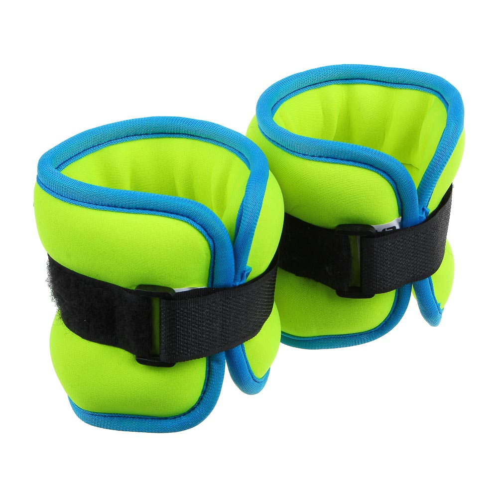 SILAPRO Набор утяжелителей для рук и ног текстильный, вес 0,5кг, 2шт х 0,25кг, арт.№ 191-043