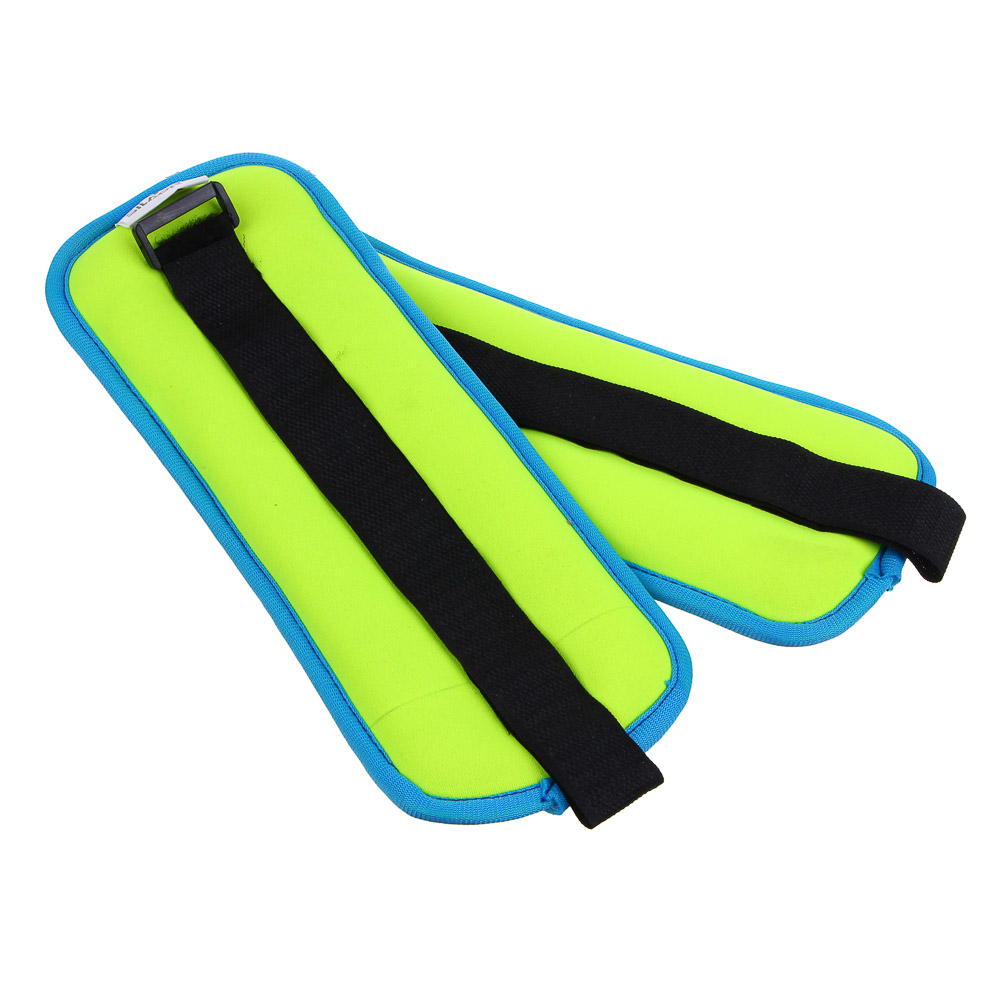 SILAPRO Набор утяжелителей для рук и ног текстильный, вес 0,5кг, 2шт х 0,25кг, арт.№ 191-043