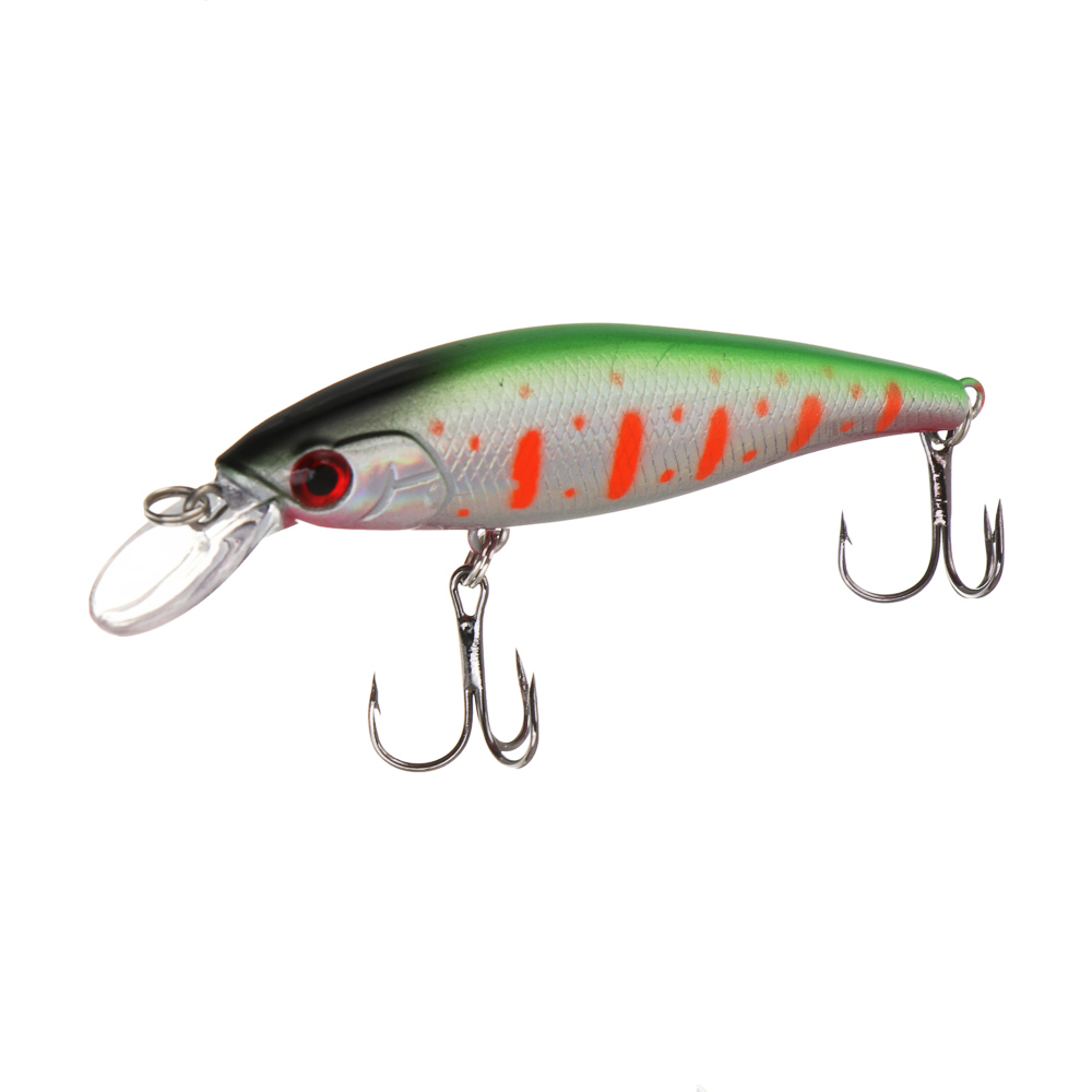 Воблер "Фрай Минноу" тм AZOR FISHING, F, 5,8гр, 75мм, 0,0-1,0м, 5 цветов, арт.№ 145-188