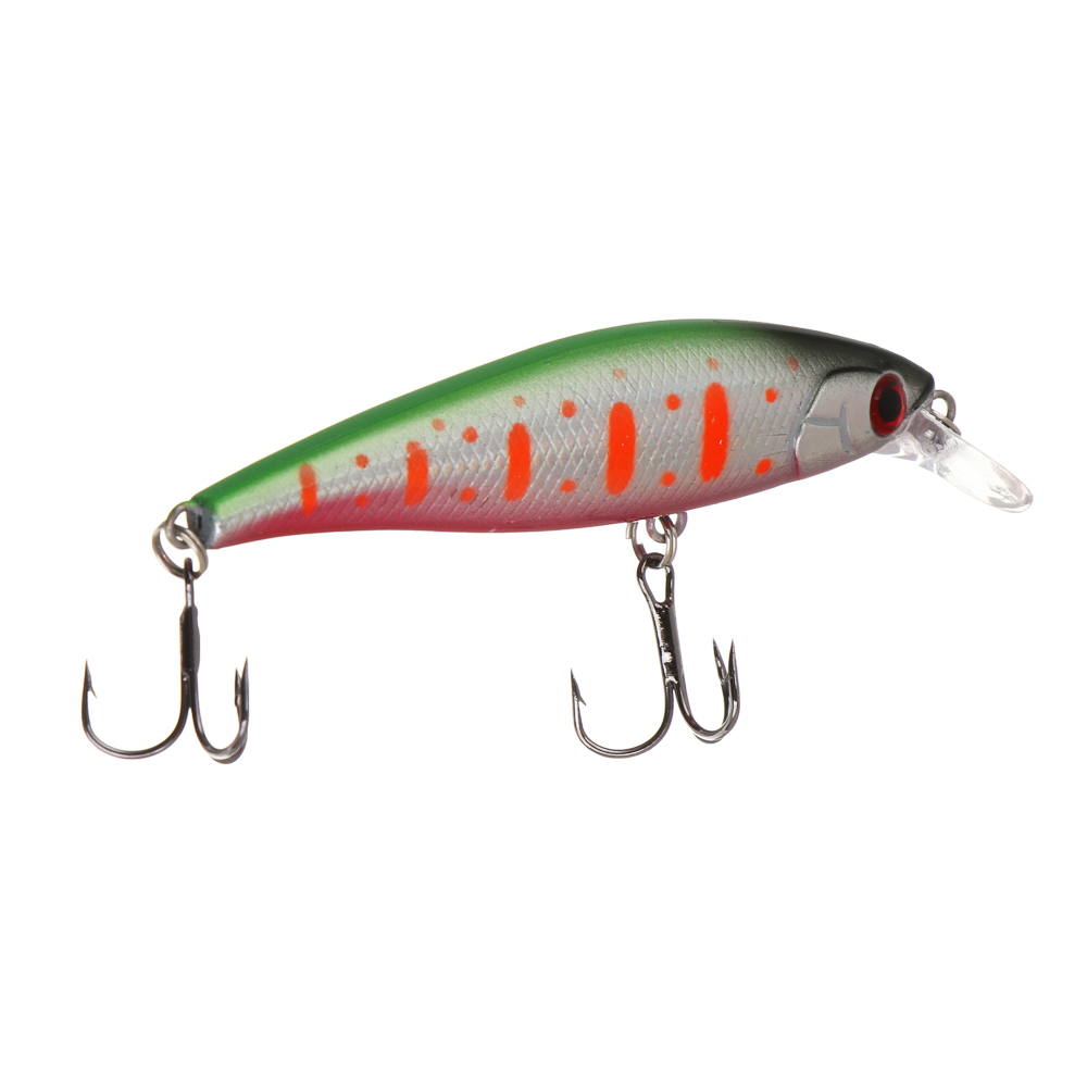 Воблер "Фрай Минноу" тм AZOR FISHING, F, 5,8гр, 75мм, 0,0-1,0м, 5 цветов, арт.№ 145-188