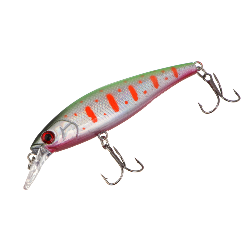 Воблер "Фрай Минноу" тм AZOR FISHING, F, 5,8гр, 75мм, 0,0-1,0м, 5 цветов, арт.№ 145-188