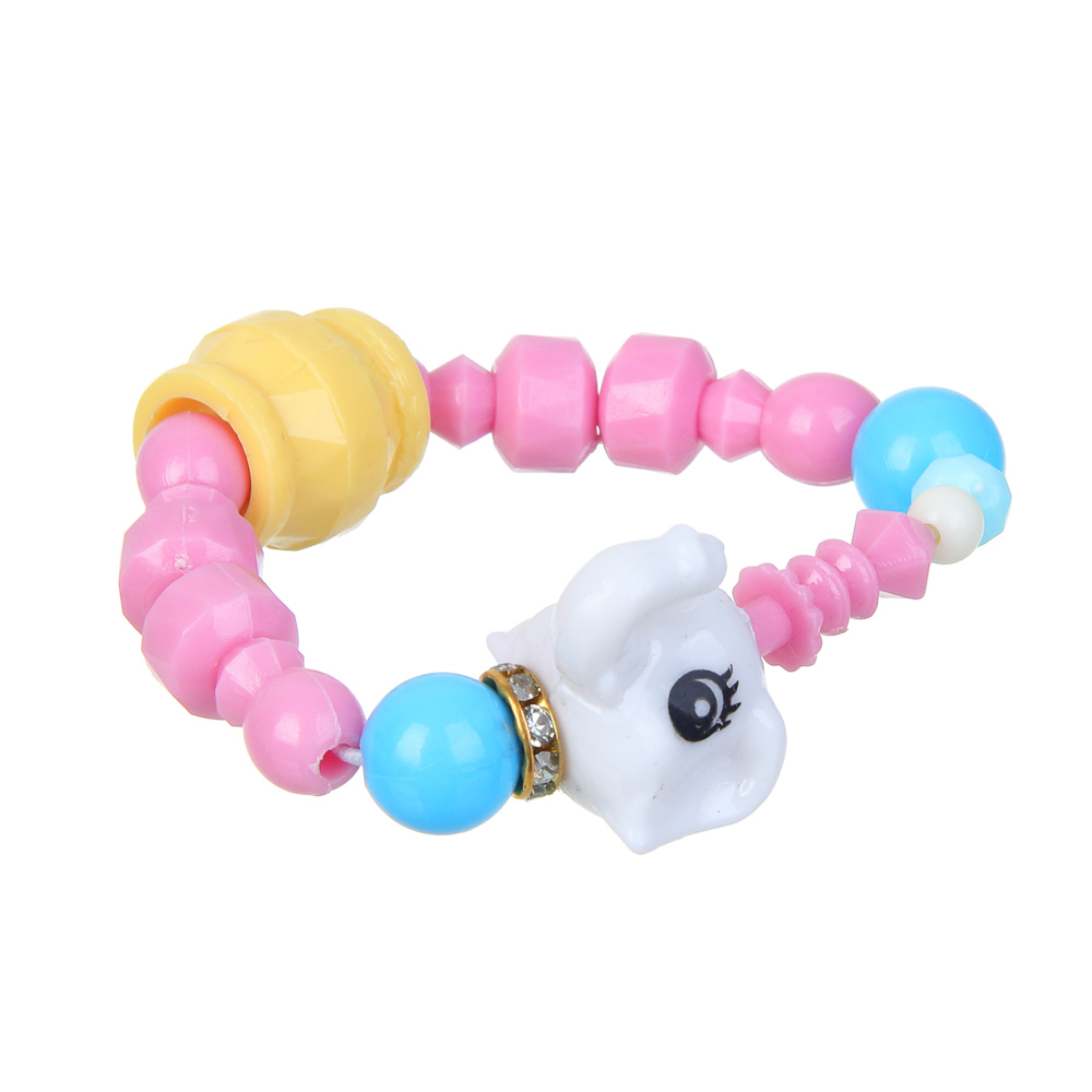 ИГРОЛЕНД Игрушка-сюрприз "Весёлые бусины", 3в1, PP, 10x9см, 8 видов, арт.№ 295-261