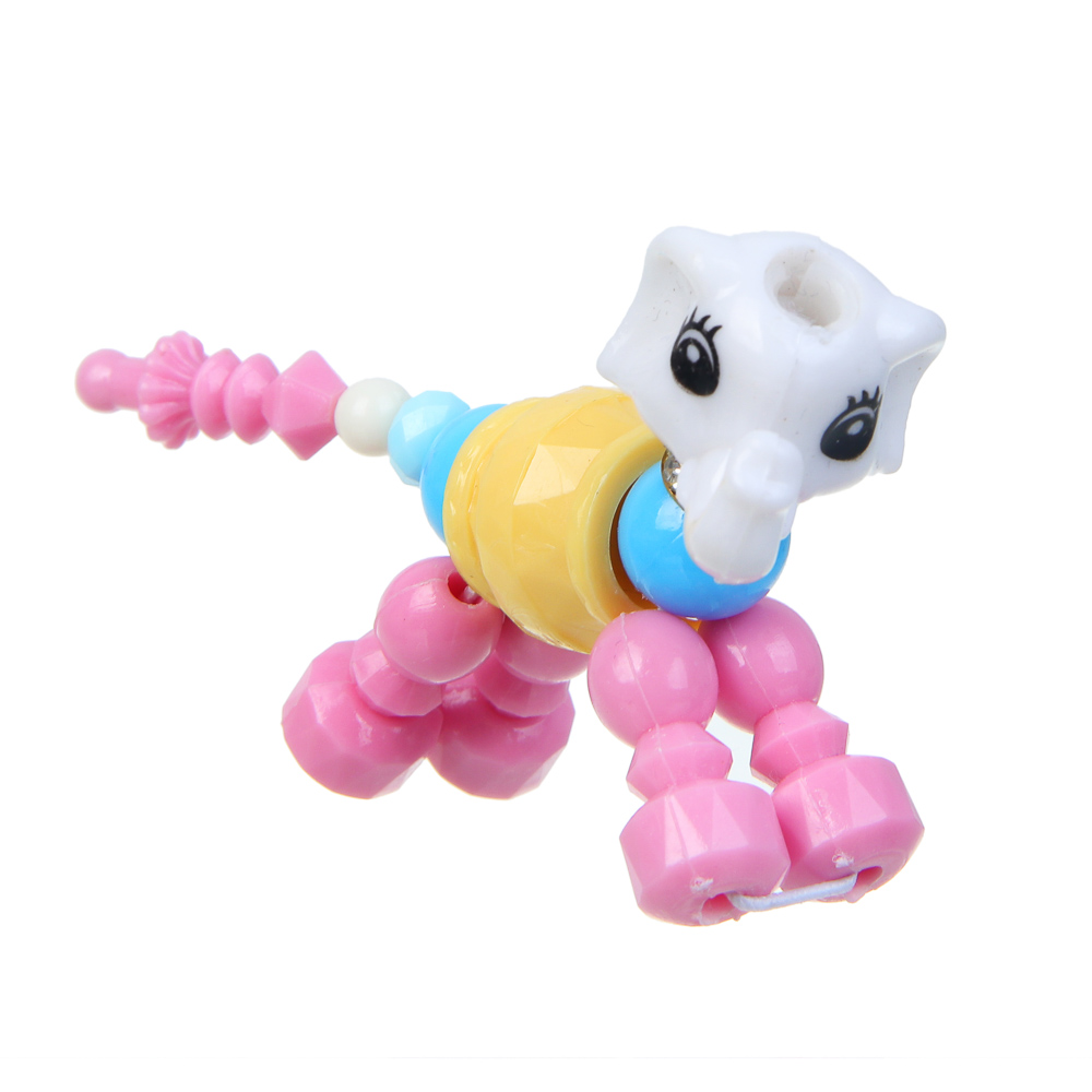 ИГРОЛЕНД Игрушка-сюрприз "Весёлые бусины", 3в1, PP, 10x9см, 8 видов, арт.№ 295-261