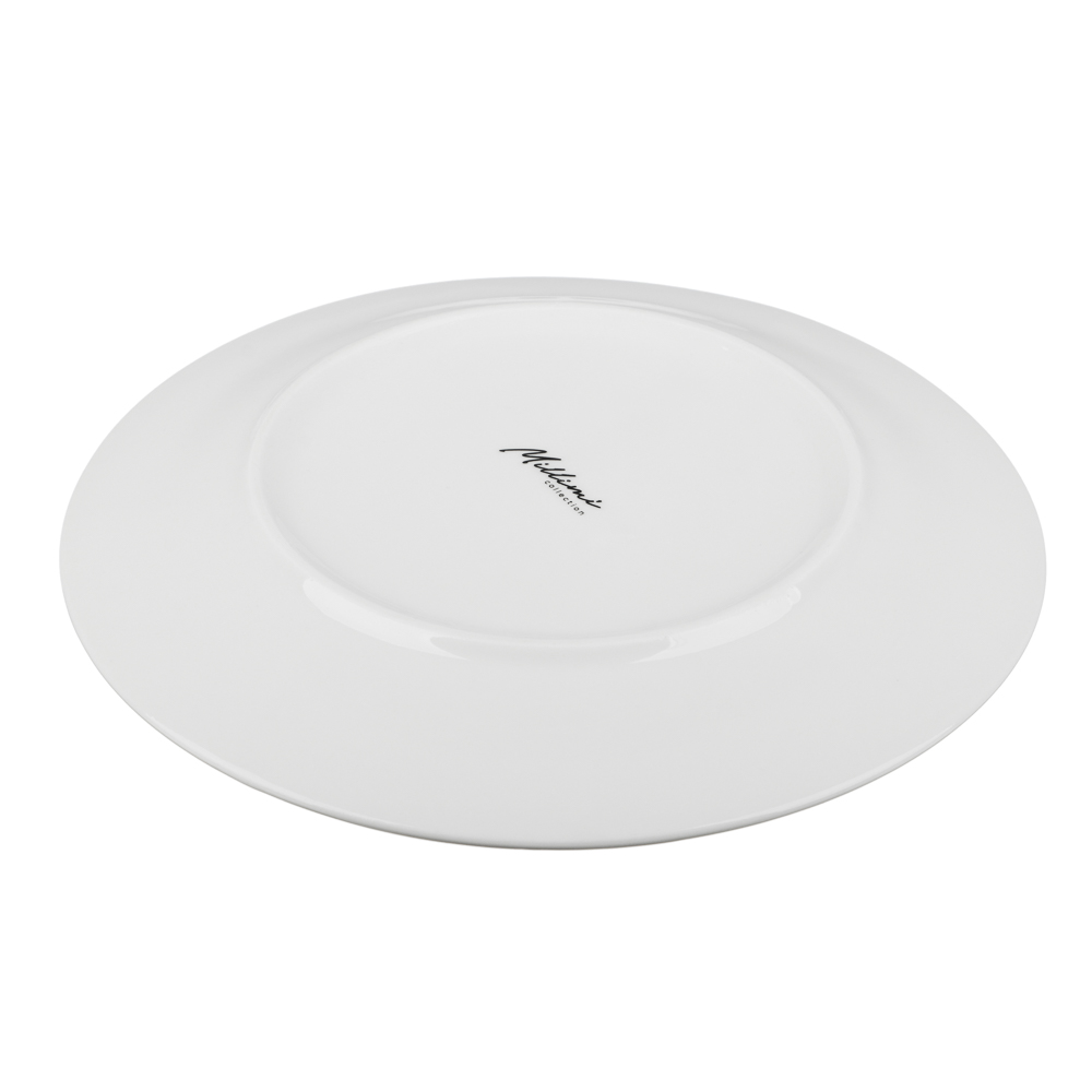 Набор столовой посуды 18 предметов MILLIMI Сонет, 6 тарелок 26 см, 6 тарелок 22 см, 6 салатников 15 см, фарфор, арт.№ 816-037