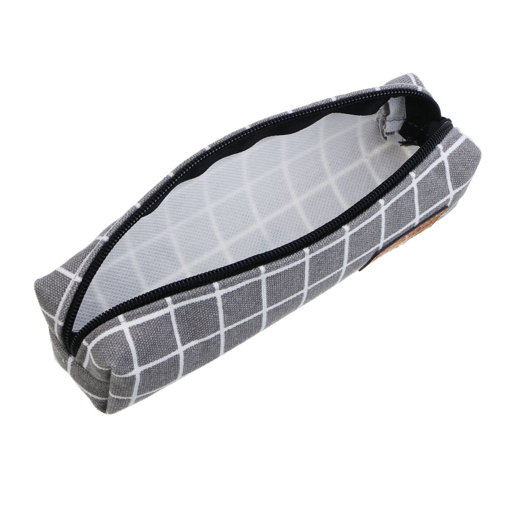 Пенал школьный прямоугольный на молнии 20х4х5 см ClipStudio, 1 отделение, полиэстер, 3 дизайна, арт.№ 238-442