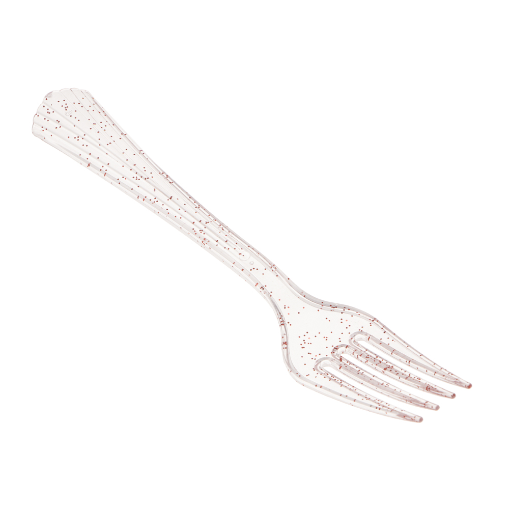 Набор столовых приборов одноразовых тм Fntastic - вилки, пластик, 20 шт, розовый, арт.№ 530-461