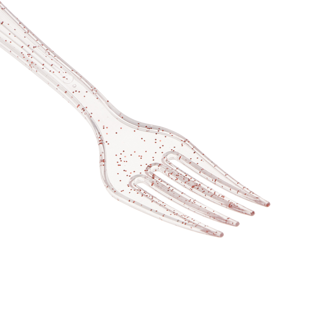 Набор столовых приборов одноразовых тм Fntastic - вилки, пластик, 20 шт, розовый, арт.№ 530-461