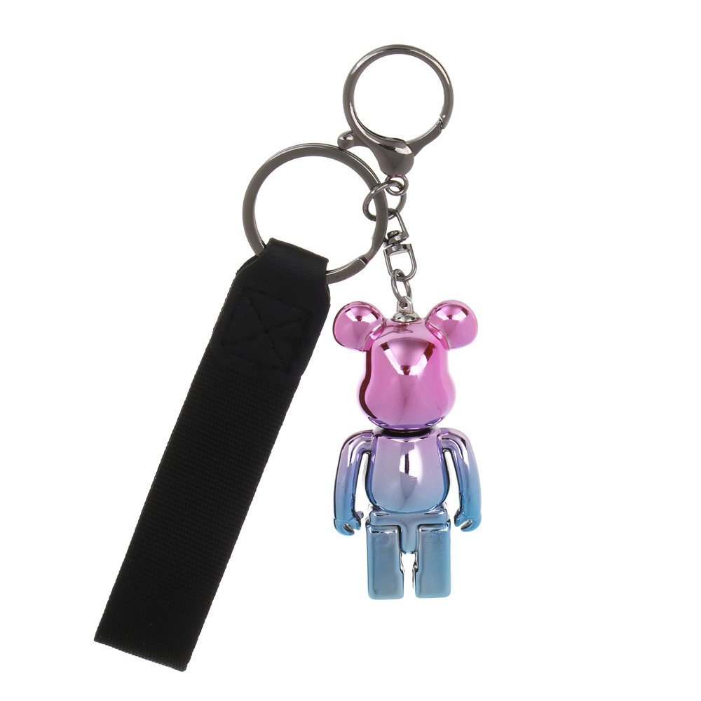 Подвеска брелок с шармом тм ЮL, пластик, полиэстер, металл, 6,5 см, 6 цветов, #5, арт.№ 334-138