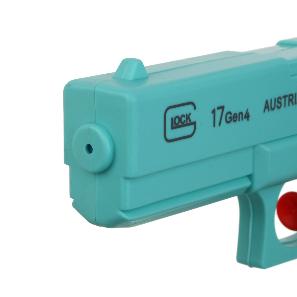 Водный пистолет механический с насадкой, ИГРОЛЕНД, 300мл, PP, PET, арт.№ 277-145