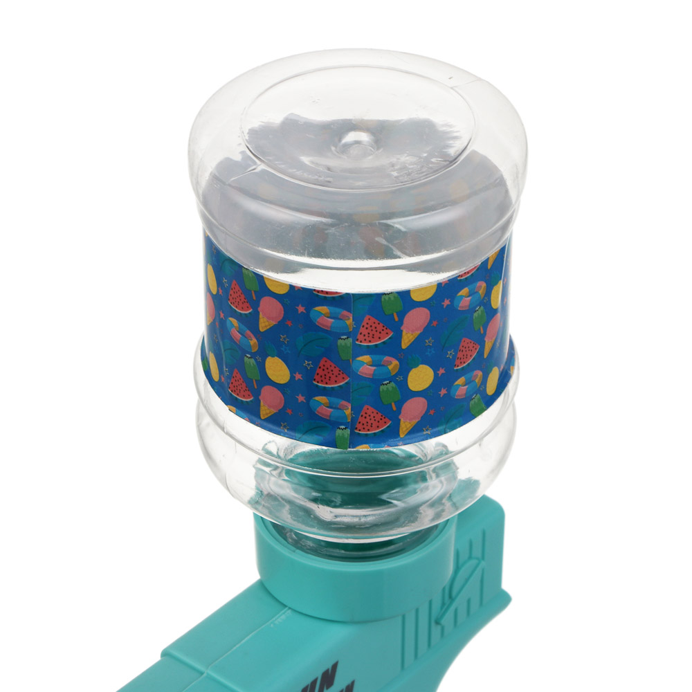 Водный пистолет механический с насадкой, ИГРОЛЕНД, 300мл, PP, PET, арт.№ 277-145