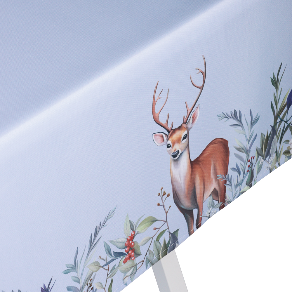 PROVANCE Нордик Скатерть текстильная 140х230см, 100% полиэстер, олень, арт.№ 492-282