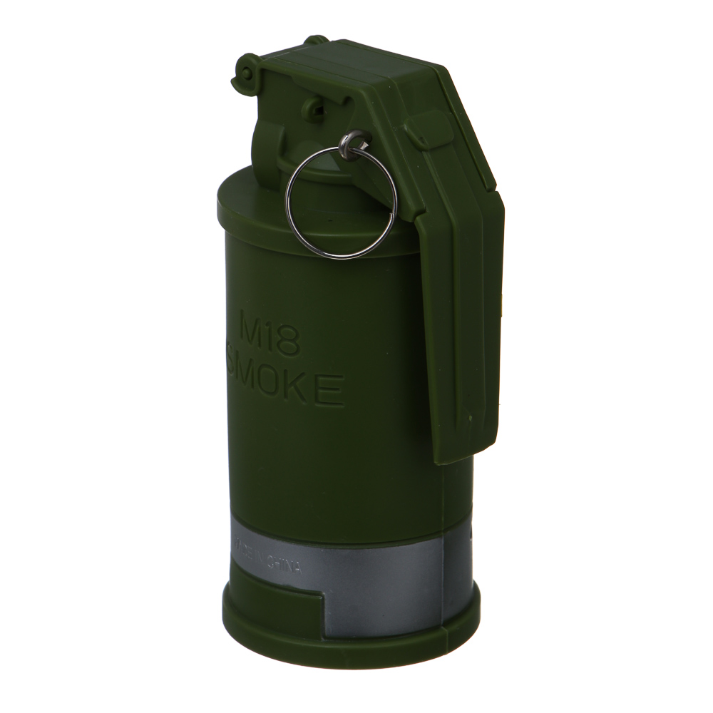 ИГРОЛЕНД Граната с дымом, свет, звук, 3хАА, ABS, 14х21,5х6 см, 2 дизайна, арт.№ 261-791