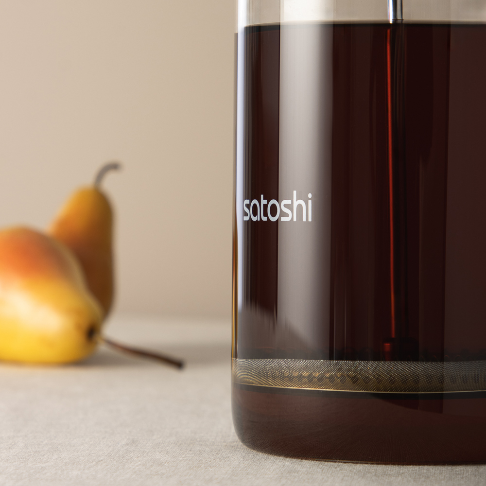 SATOSHI Тэмму Френч-пресс 800мл, жаропрочное стекло, арт.№ 850-186