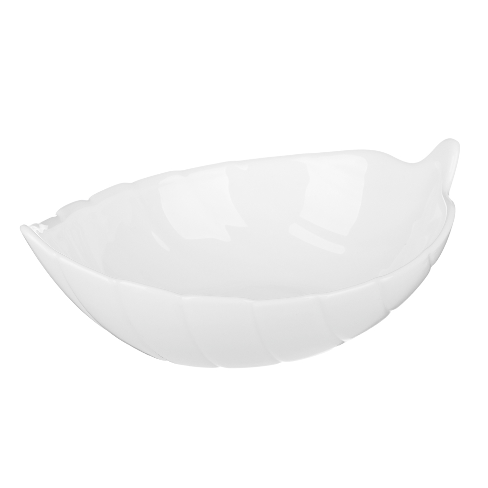 MILLIMI Листья Салатник, опаловое стекло, 18 см, арт.№ 818-074