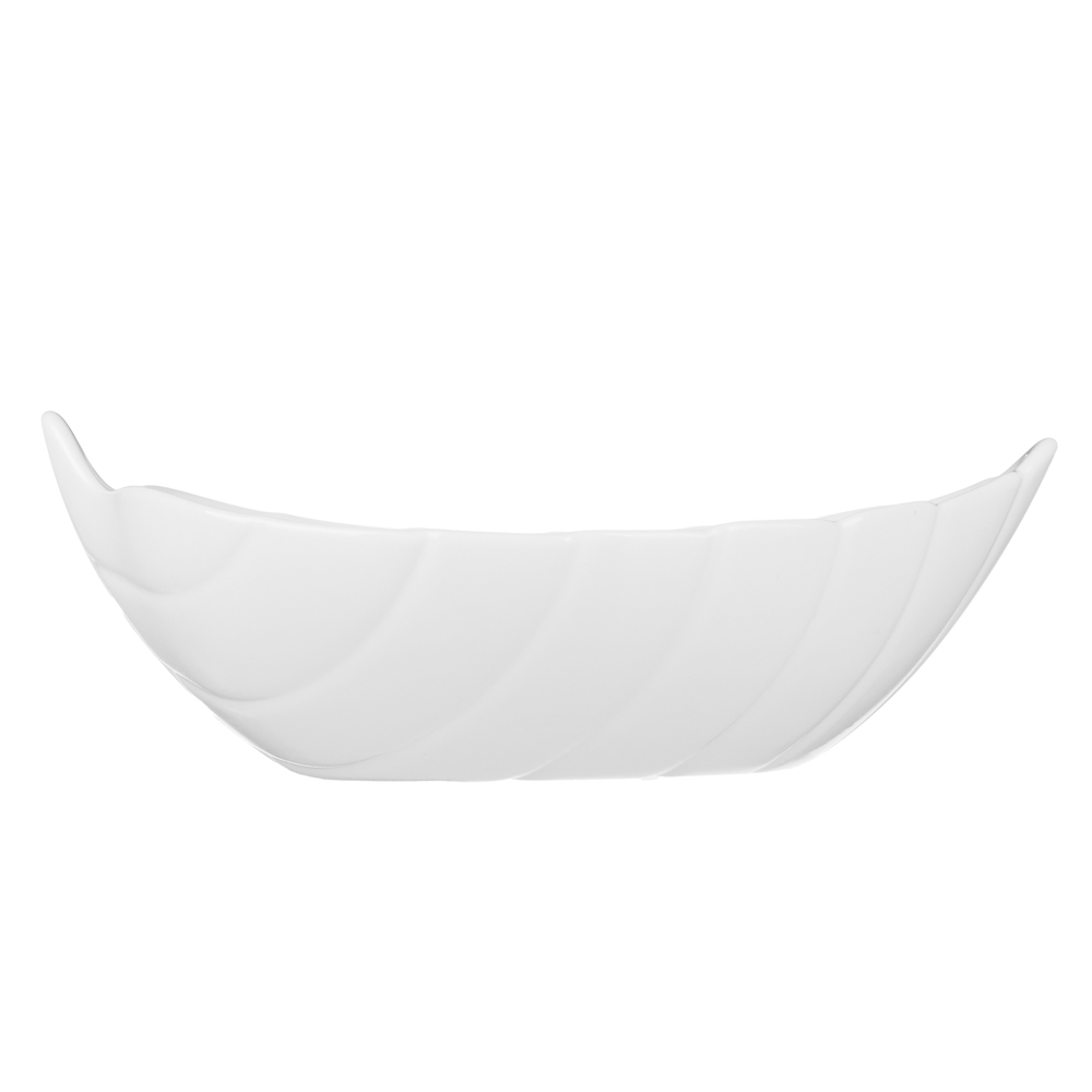 MILLIMI Листья Салатник, опаловое стекло, 18 см, арт.№ 818-074