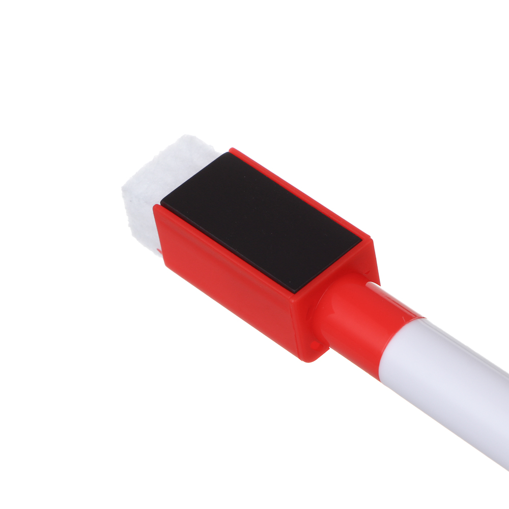 Набор маркеров для белых досок ClipStudio 3 цвета, с губкой и магнитом, пакет с европодвесом, арт.№ 613-135