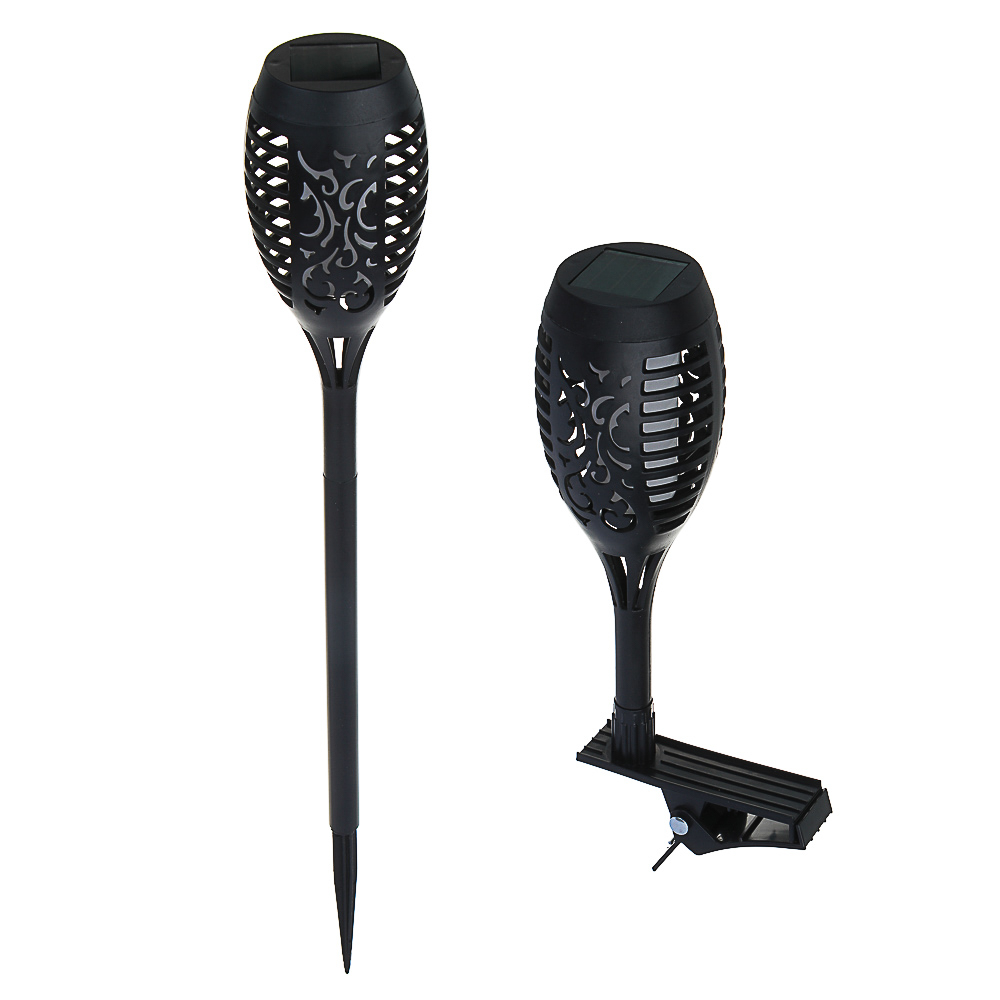 Фонарь-прищепка на солнечной батарее 22х7см INBLOOM, 12 LED, цвет свечения желтый, 1 режим, 1x1.2v 2/3AAA, 200 mAh Ni-MH, ABS, арт.№ 810-006