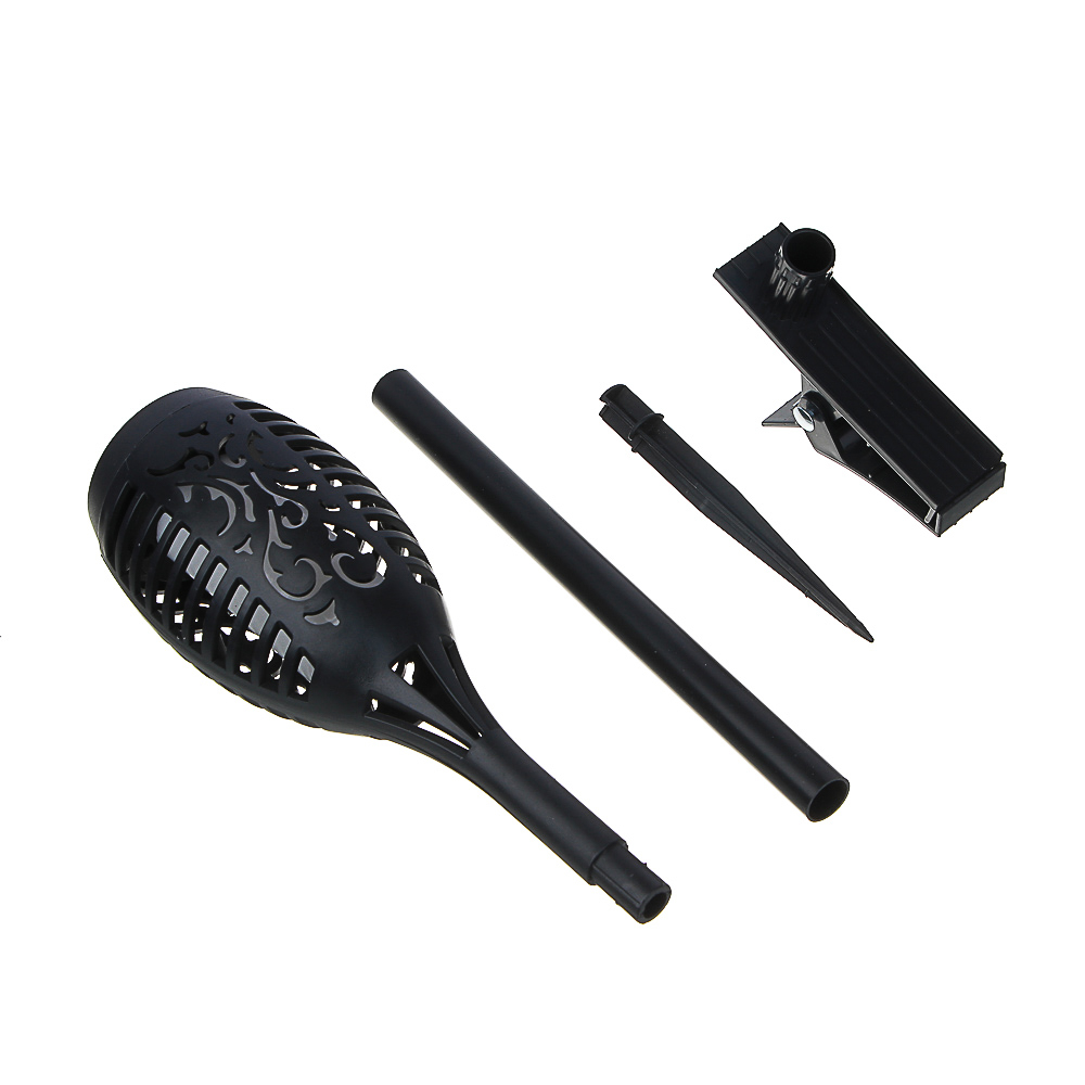 Фонарь-прищепка на солнечной батарее 22х7см INBLOOM, 12 LED, цвет свечения желтый, 1 режим, 1x1.2v 2/3AAA, 200 mAh Ni-MH, ABS, арт.№ 810-006