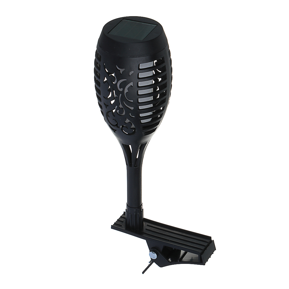 Фонарь-прищепка на солнечной батарее 22х7см INBLOOM, 12 LED, цвет свечения желтый, 1 режим, 1x1.2v 2/3AAA, 200 mAh Ni-MH, ABS, арт.№ 810-006