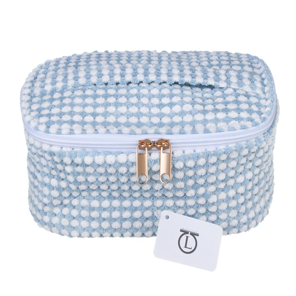 ЮL Косметичка сундучок Velvet, 100% ПЭ, 21х14х11см, 2 цвета, арт.№ 327-322