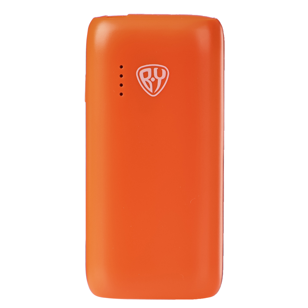 Аккумулятор мобильный BY Мини 5000мАч, USB/Type-C, Быстрая зарядка QC3.0+PD, 5A, оранжевый, арт.№ 031-064
