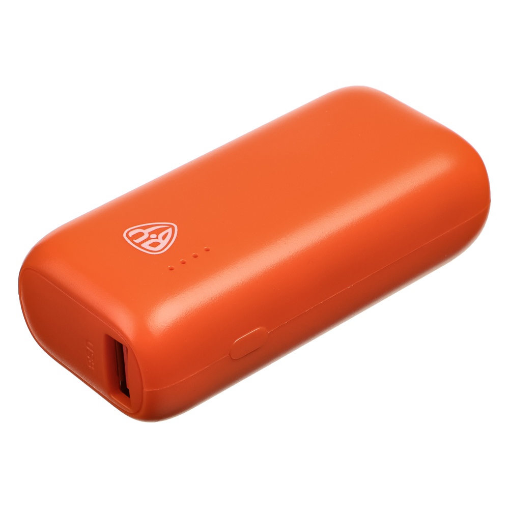 Аккумулятор мобильный BY Мини 5000мАч, USB/Type-C, Быстрая зарядка QC3.0+PD, 5A, оранжевый, арт.№ 031-064