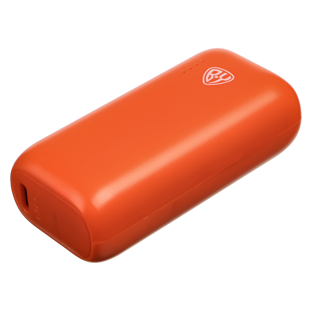 Аккумулятор мобильный BY Мини 5000мАч, USB/Type-C, Быстрая зарядка QC3.0+PD, 5A, оранжевый, арт.№ 031-064