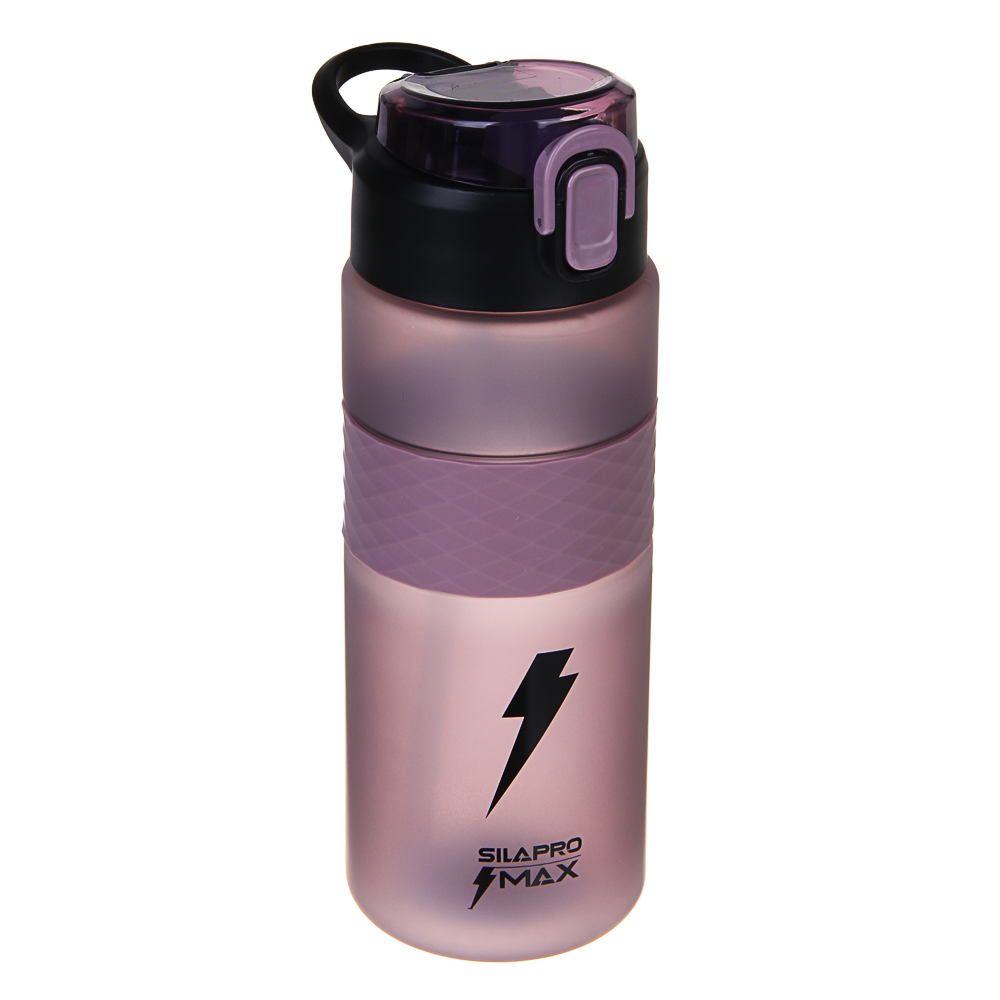 SILAPRO MAX Бутылка спортивная с замком, ELDERBERRY, 700мл, PC, арт.№ 088-032