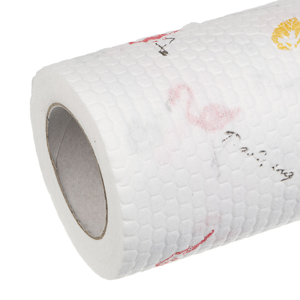 Салфетки для уборки тм VETTA, в рулоне, 50 шт, 25х25см, нетканый материал, 1 дизайн, арт.№ 448-367