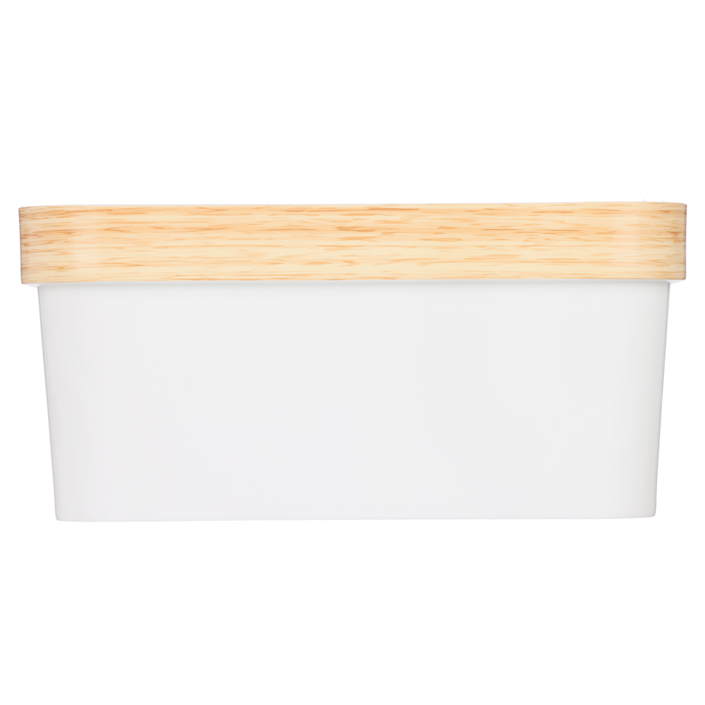 VETTA Корзина для хранения "Сидней", 26,5x18x12,5см, белый, арт.№ 414-137