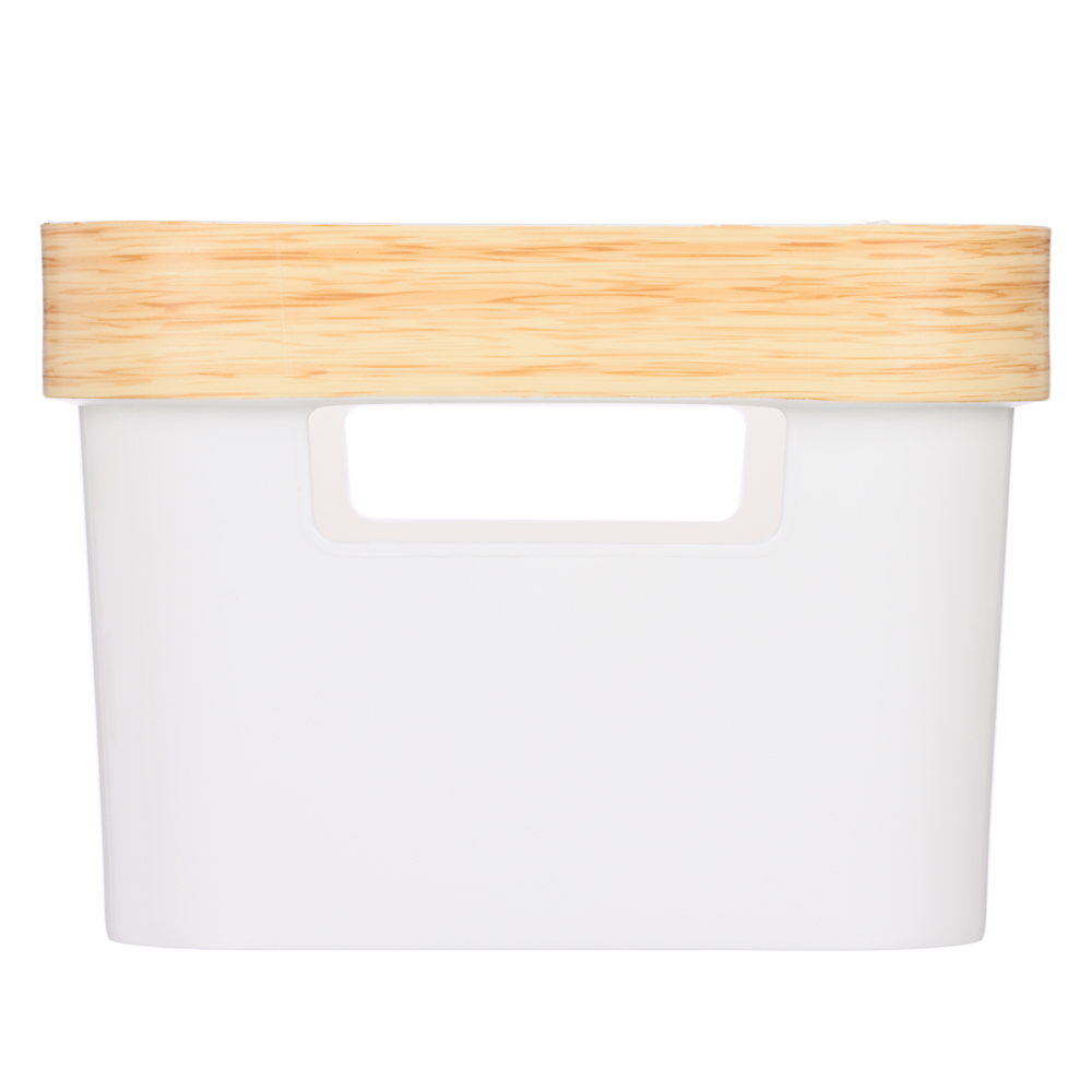 VETTA Корзина для хранения "Сидней", 26,5x18x12,5см, белый, арт.№ 414-137