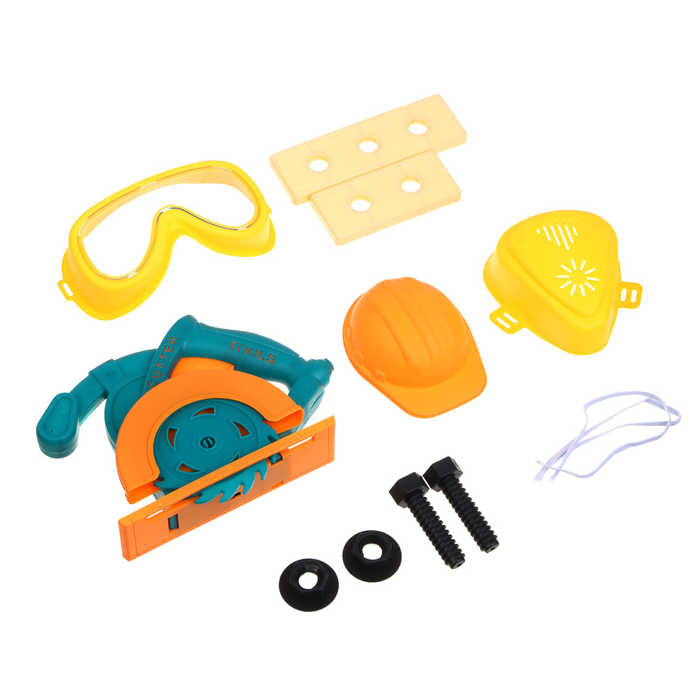 ИГРОЛЕНД Набор игрушечных инструментов "Мастер на все руки", PP, 19x4х29 см, 2 дизайна, арт.№ 276-162