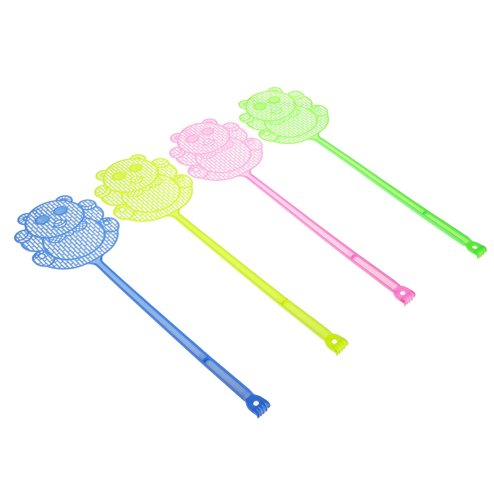 INBLOOM Мухобойка, пластик 42см, 4 цвета, 45-12, арт.№ 159-011